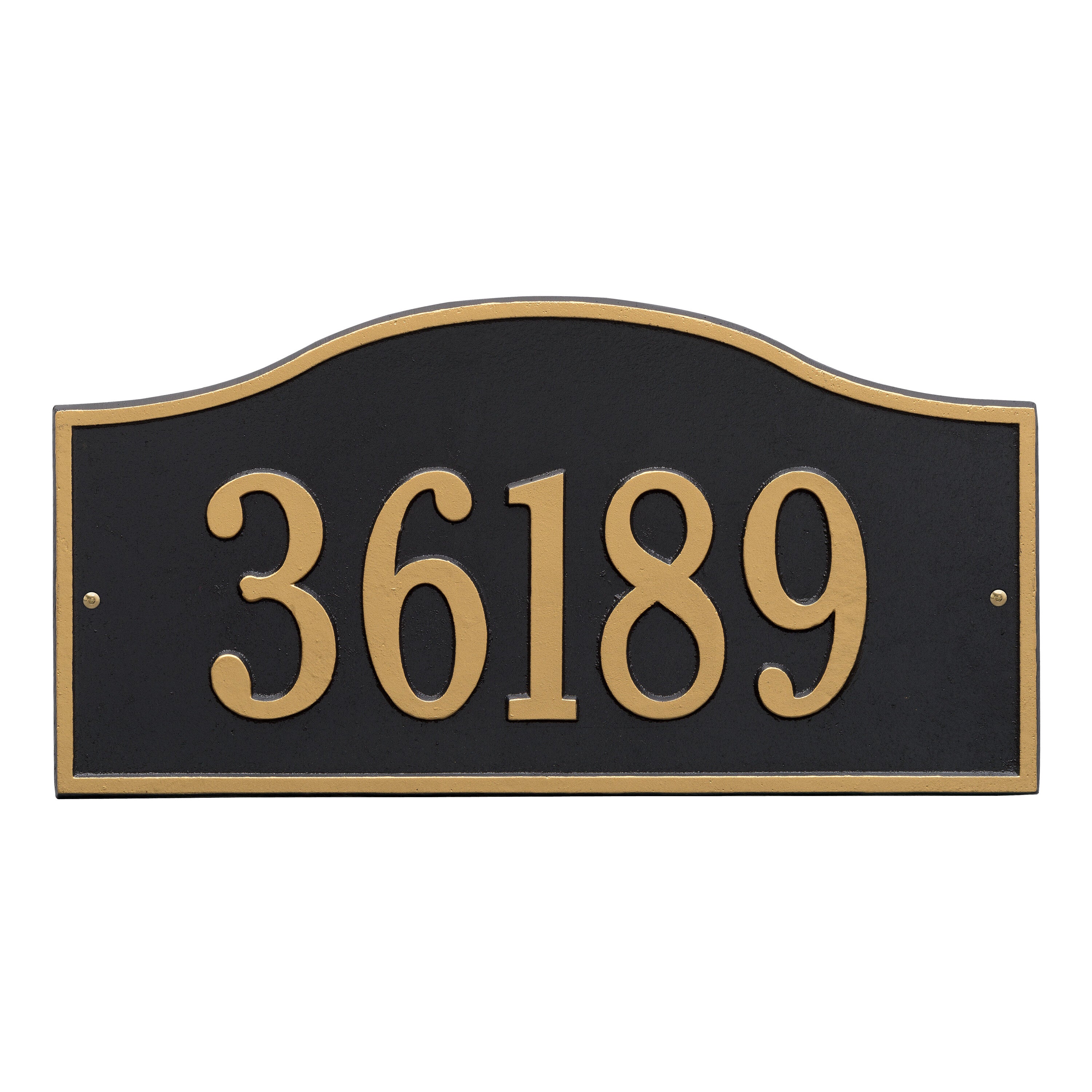 Rolling Hills Grand Wall Address Plaque