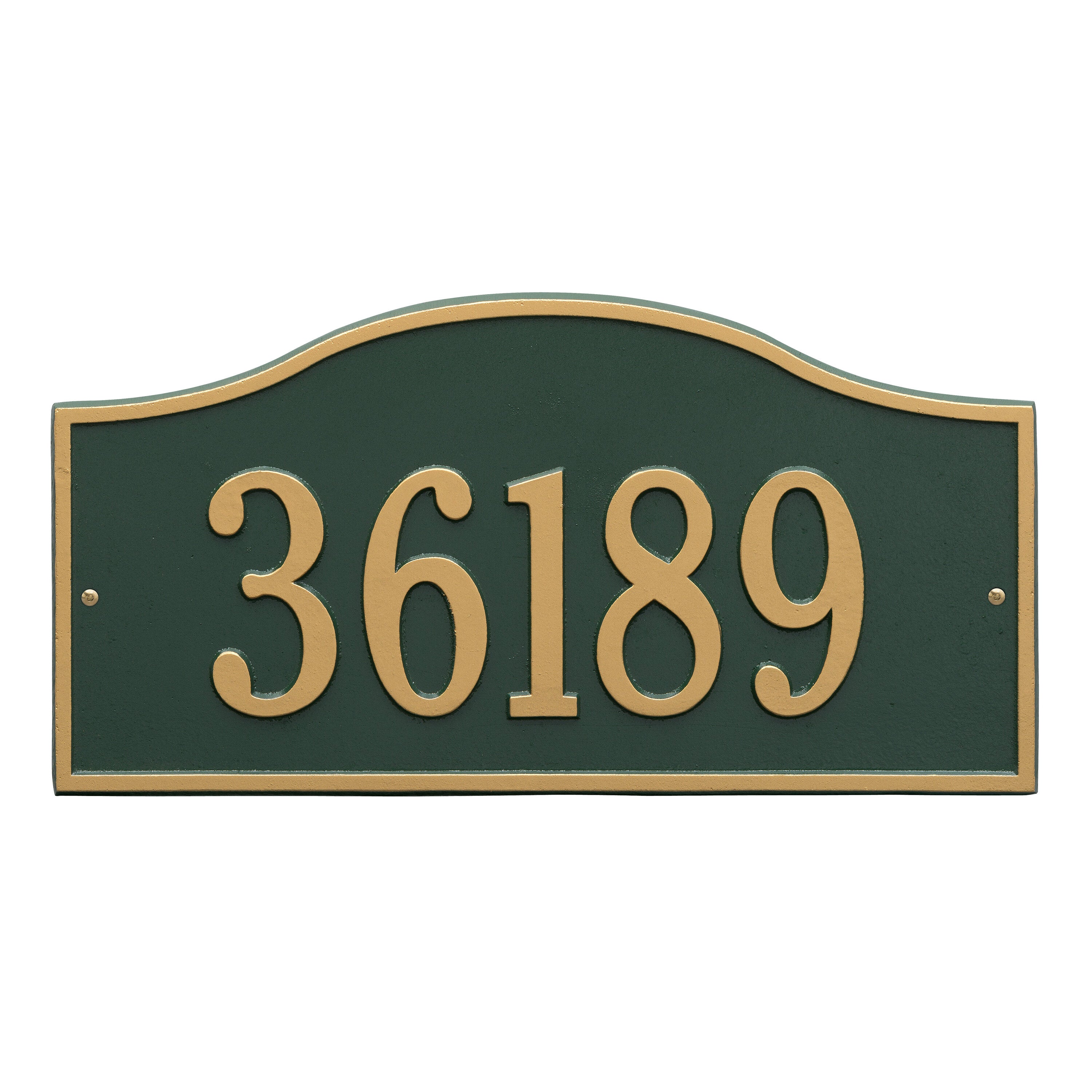 Rolling Hills Grand Wall Address Plaque