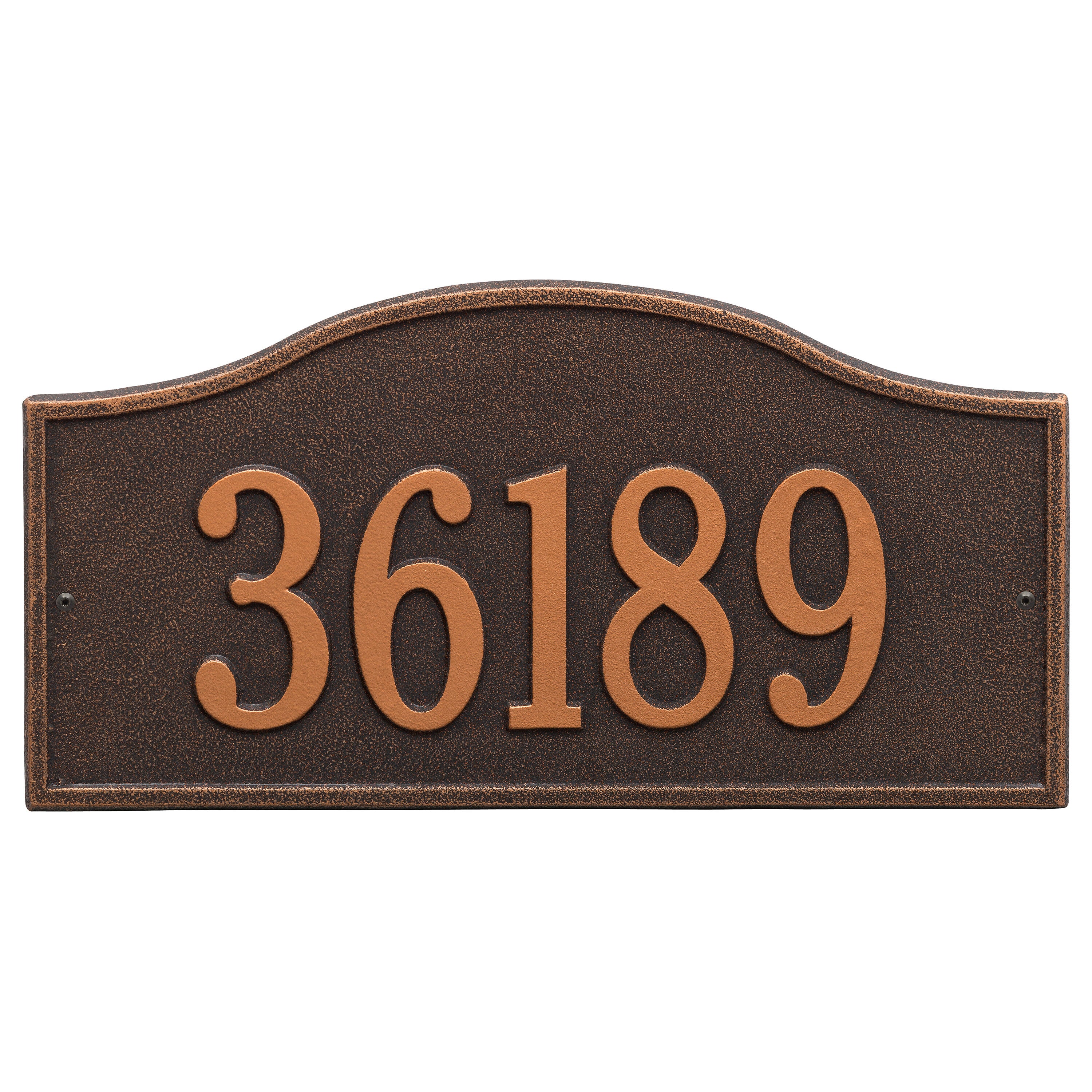 Rolling Hills Grand Wall Address Plaque
