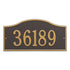 Rolling Hills Grand Wall Address Plaque