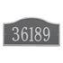 Rolling Hills Grand Wall Address Plaque