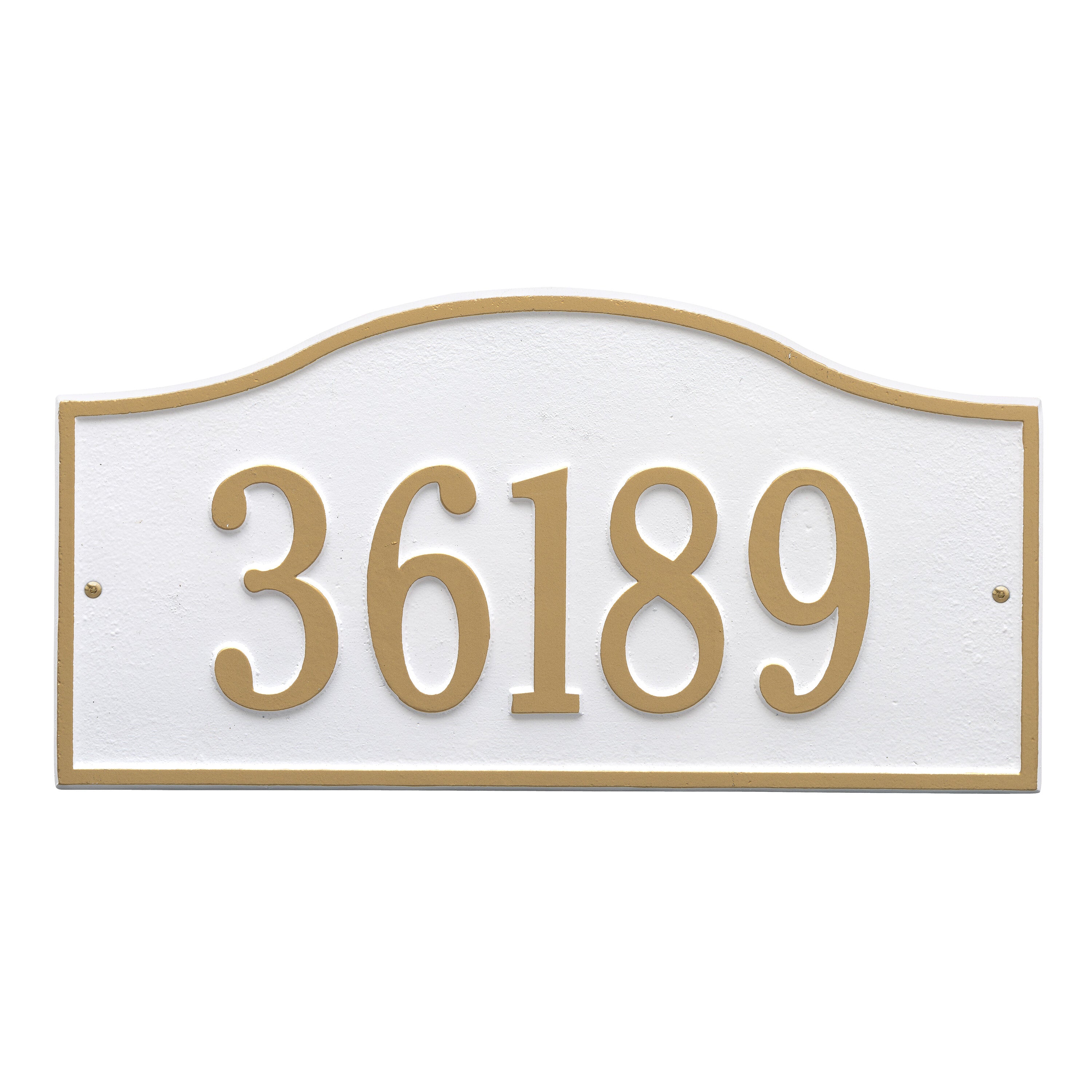 Rolling Hills Grand Wall Address Plaque