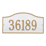 Rolling Hills Grand Wall Address Plaque