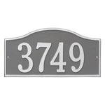 Rolling Hills Standard Wall Address Plaque