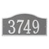 Rolling Hills Standard Wall Address Plaque