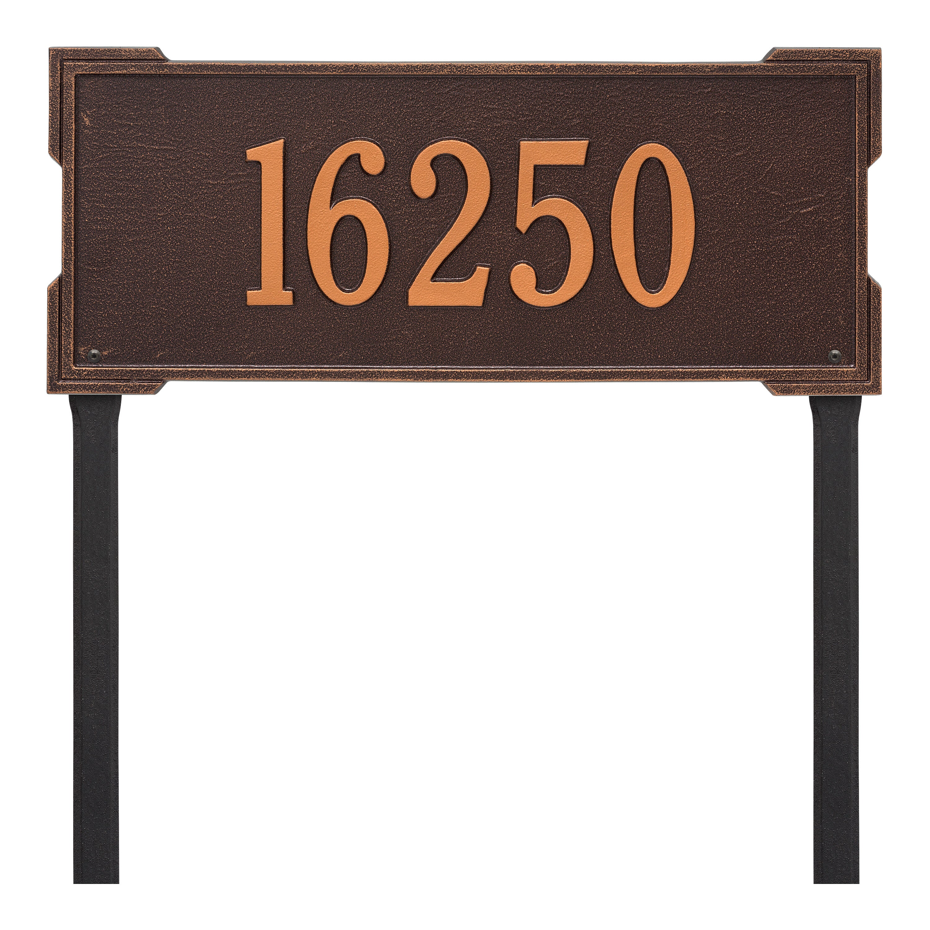 Roanoke Estate Lawn Address Plaque