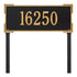 Roanoke Estate Lawn Address Plaque