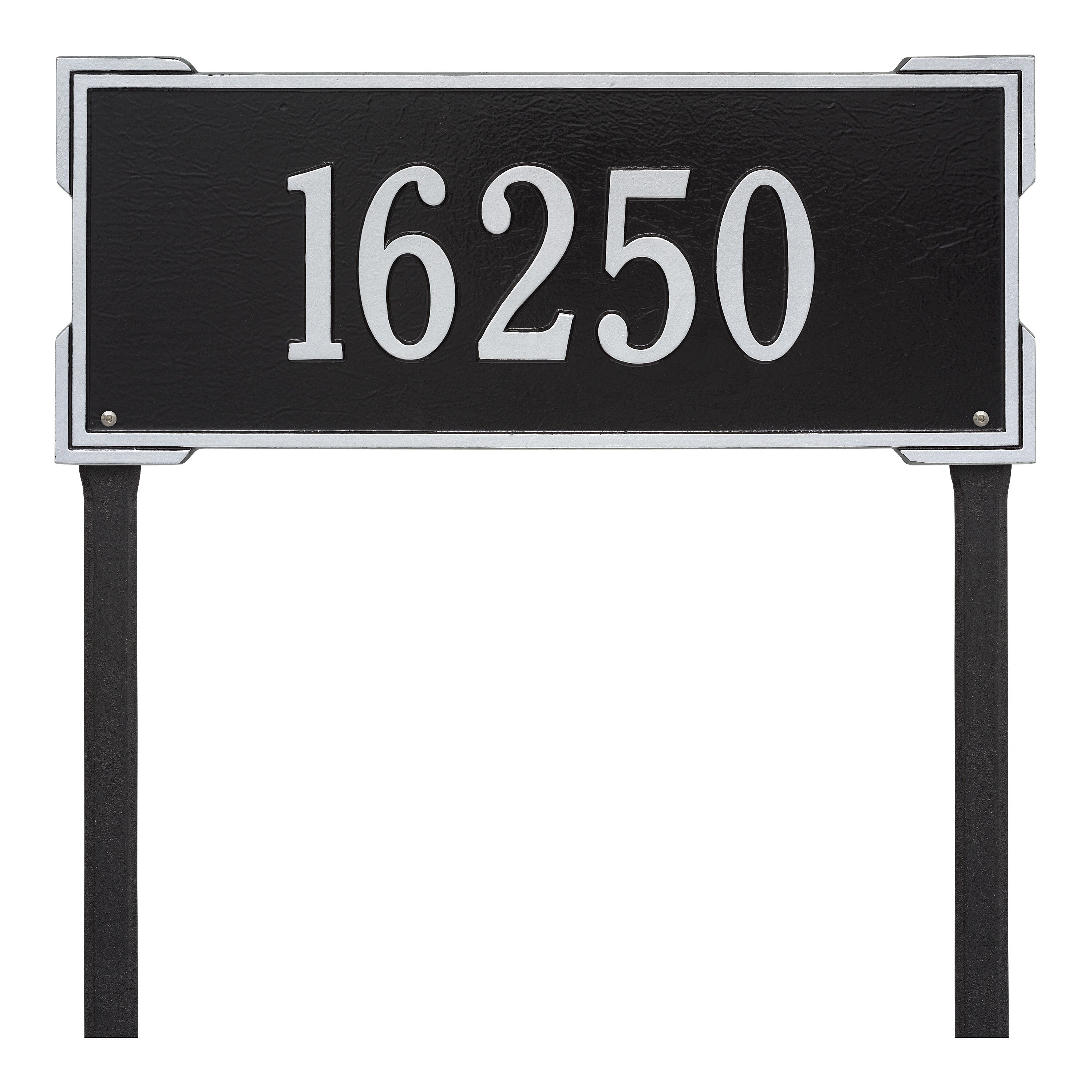 Roanoke Estate Lawn Address Plaque