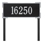 Roanoke Estate Lawn Address Plaque