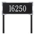 Roanoke Estate Lawn Address Plaque