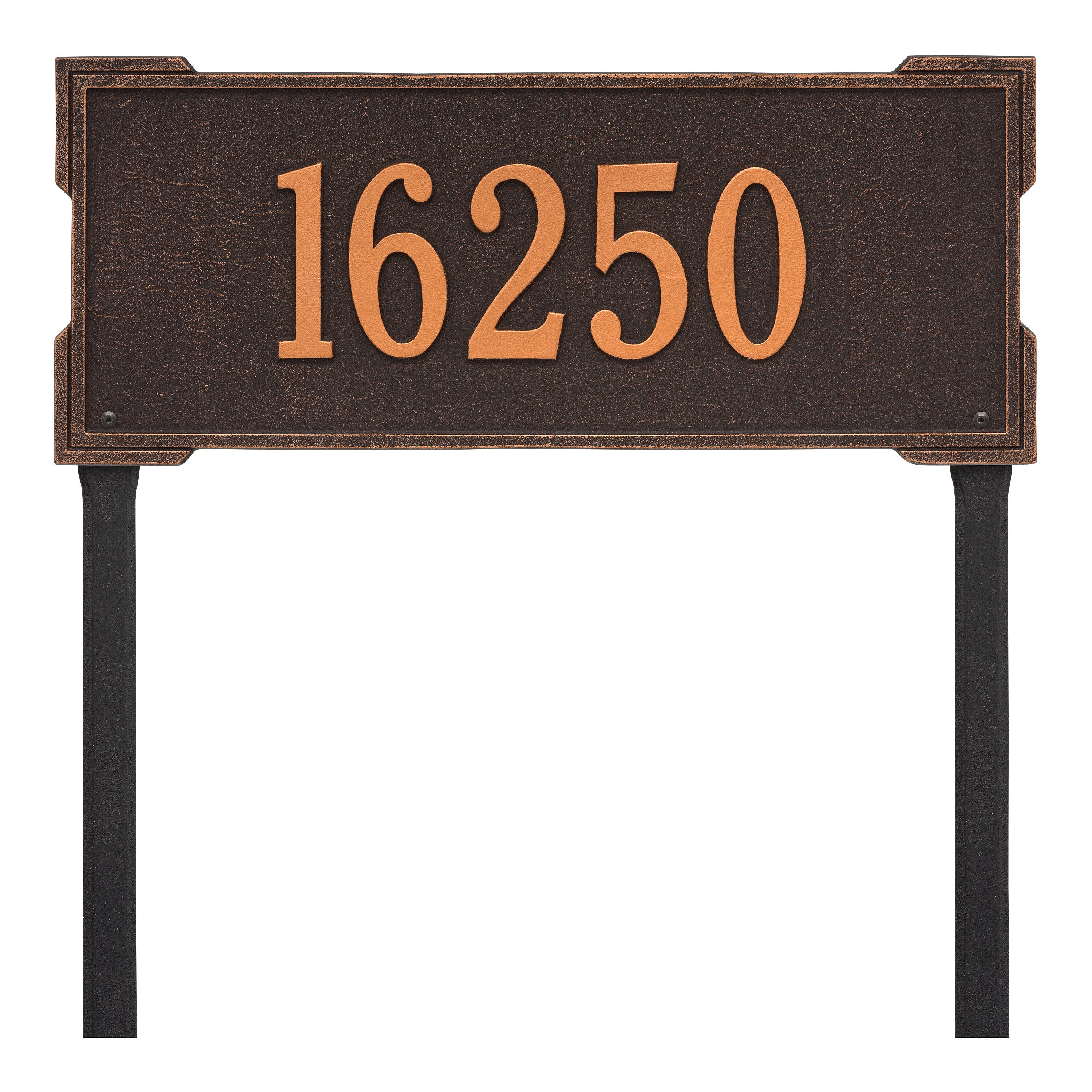 Roanoke Estate Lawn Address Plaque