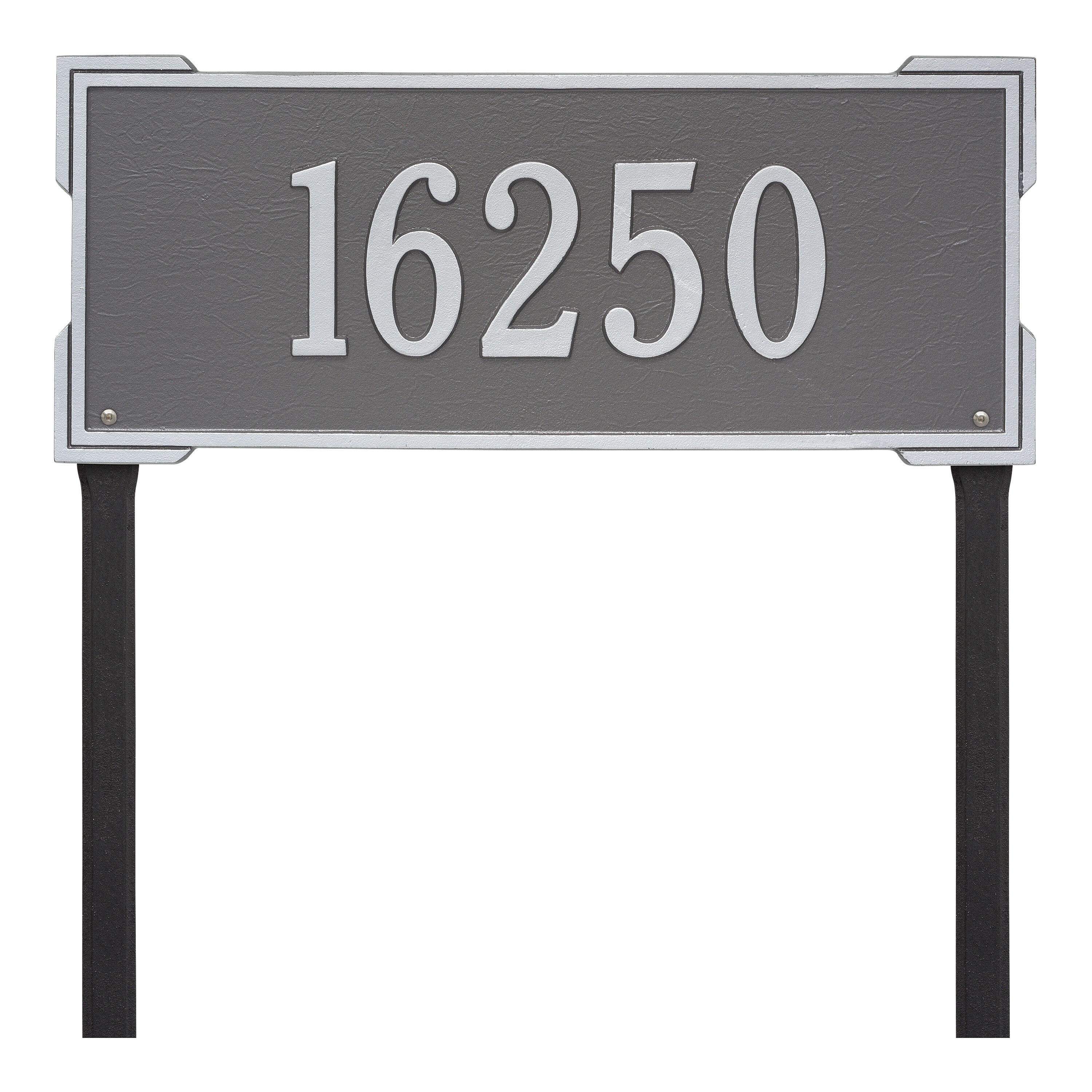 Roanoke Estate Lawn Address Plaque