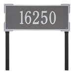 Roanoke Estate Lawn Address Plaque