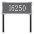 Roanoke Estate Lawn Address Plaque