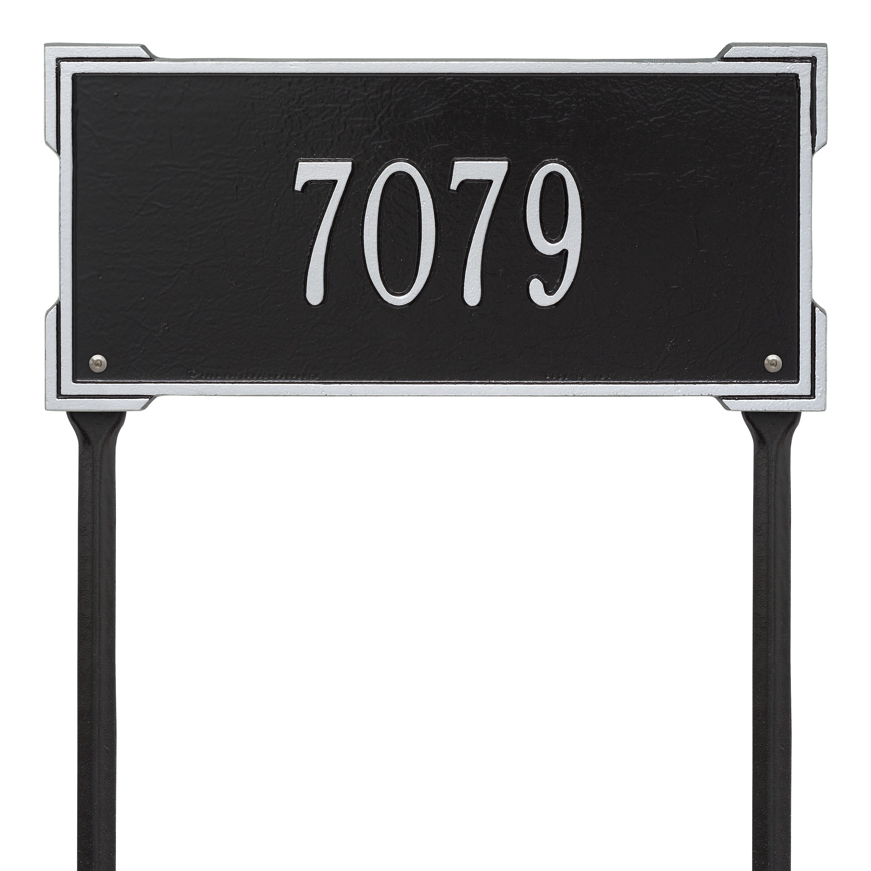 Roanoke Standard Lawn Address Plaque