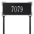 Roanoke Standard Lawn Address Plaque