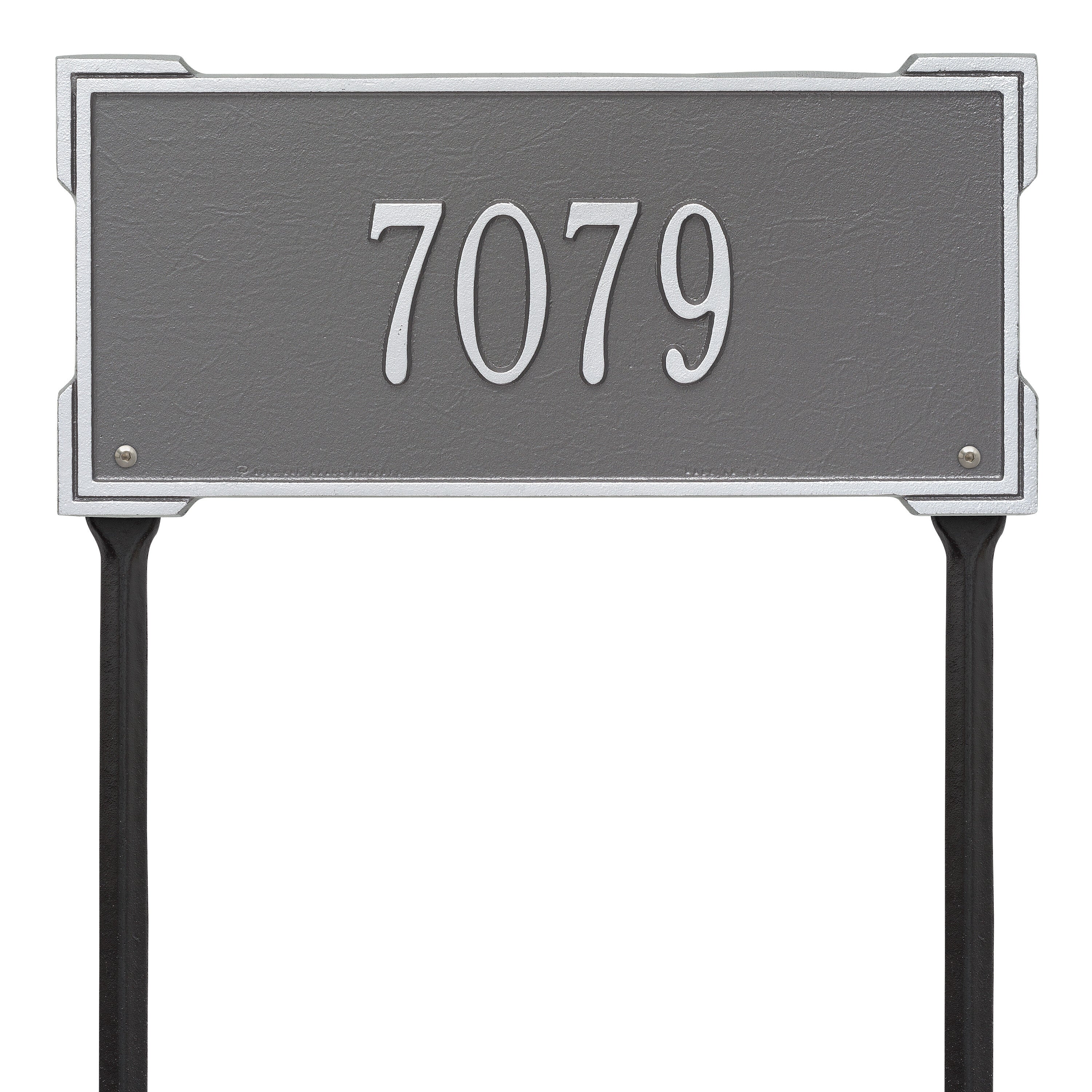 Roanoke Standard Lawn Address Plaque