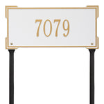 Roanoke Standard Lawn Address Plaque
