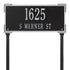 Roanoke Standard Lawn Address Plaque