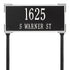 Roanoke Standard Lawn Address Plaque