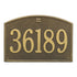 Cape Charles Estate Wall Address Plaque