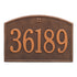 Cape Charles Estate Wall Address Plaque