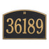Cape Charles Estate Wall Address Plaque