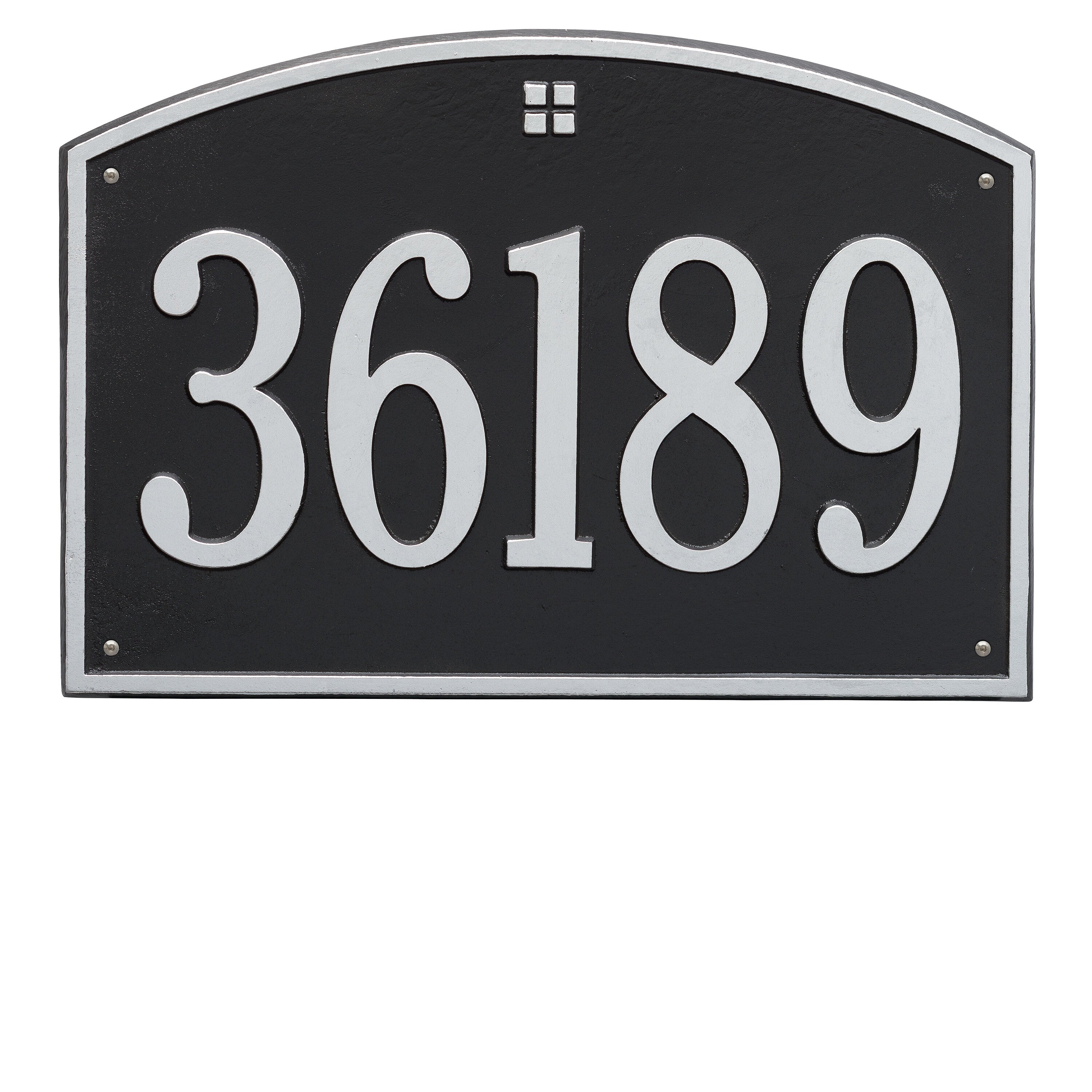 Cape Charles Estate Wall Address Plaque