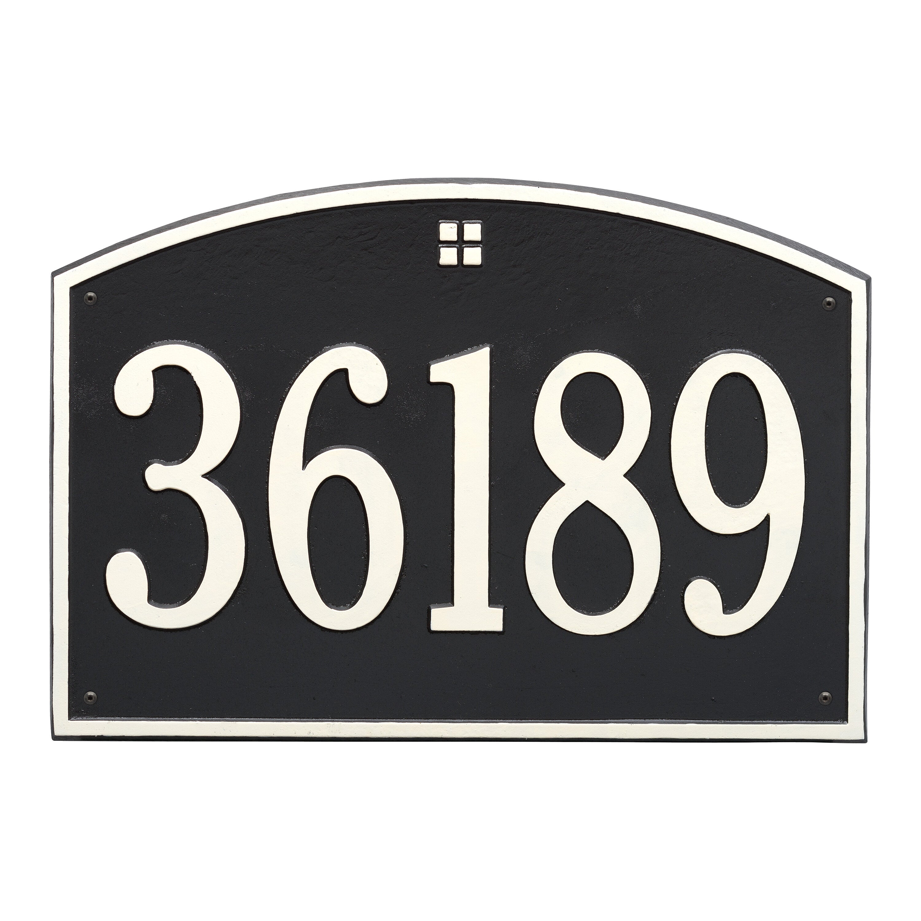 Cape Charles Estate Wall Address Plaque