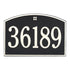 Cape Charles Estate Wall Address Plaque
