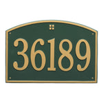 Cape Charles Estate Wall Address Plaque