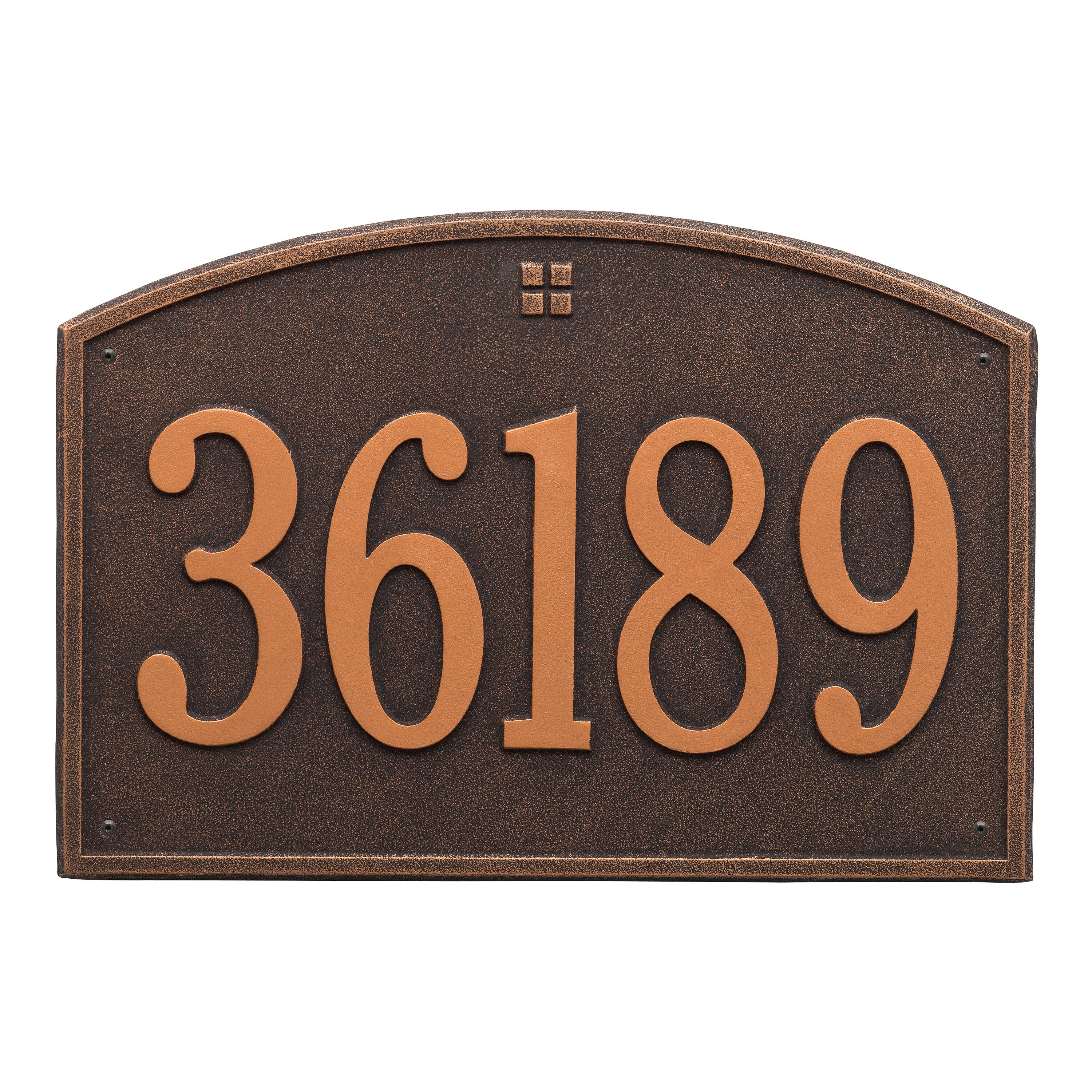 Cape Charles Estate Wall Address Plaque