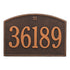 Cape Charles Estate Wall Address Plaque