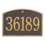 Cape Charles Estate Wall Address Plaque