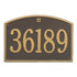 Cape Charles Estate Wall Address Plaque