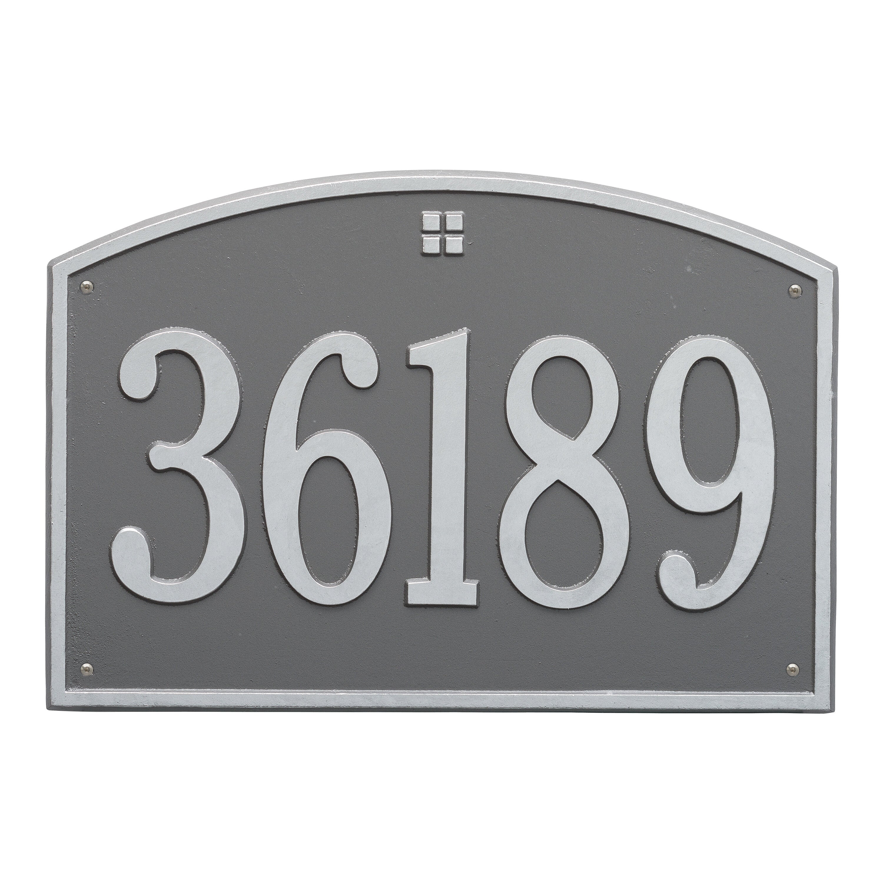 Cape Charles Estate Wall Address Plaque