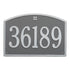 Cape Charles Estate Wall Address Plaque