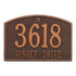 Cape Charles Estate Wall Address Plaque