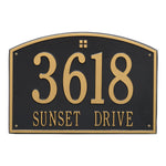 Cape Charles Estate Wall Address Plaque