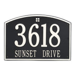 Cape Charles Estate Wall Address Plaque