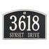 Cape Charles Estate Wall Address Plaque