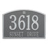 Cape Charles Estate Wall Address Plaque