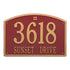 Cape Charles Estate Wall Address Plaque