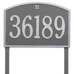 Cape Charles Estate Lawn Address Plaque