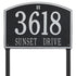 Cape Charles Estate Lawn Address Plaque