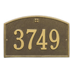 Cape Charles Standard Wall Address Plaque
