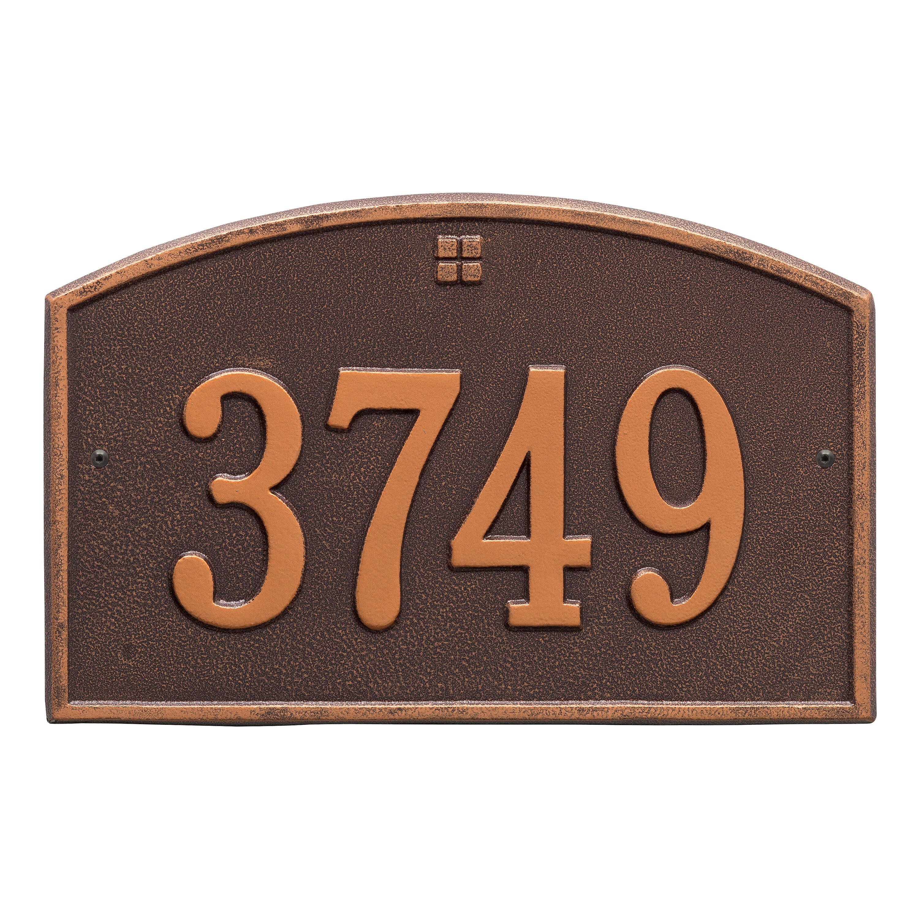 Cape Charles Standard Wall Address Plaque