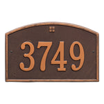 Cape Charles Standard Wall Address Plaque