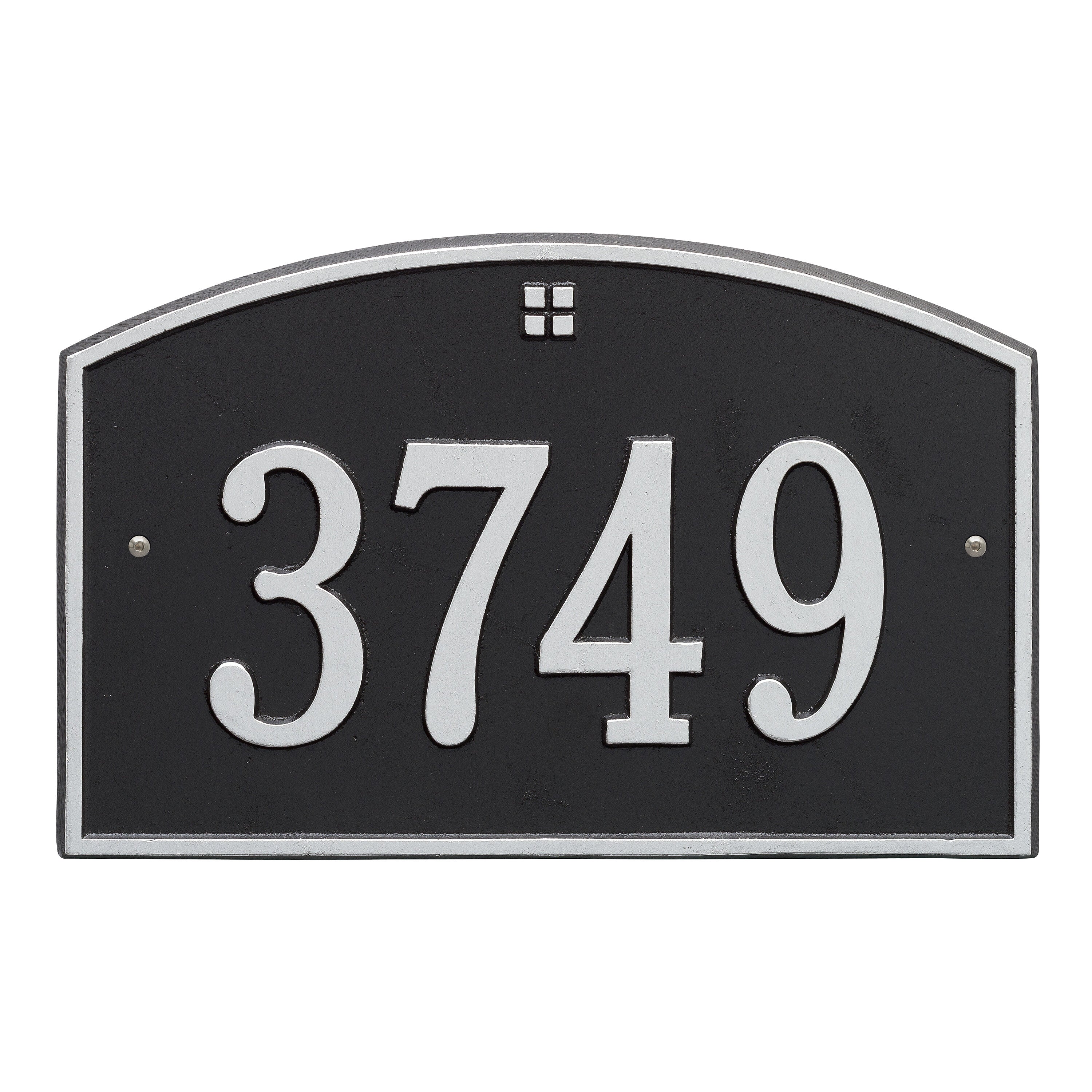 Cape Charles Standard Wall Address Plaque