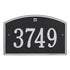 Cape Charles Standard Wall Address Plaque